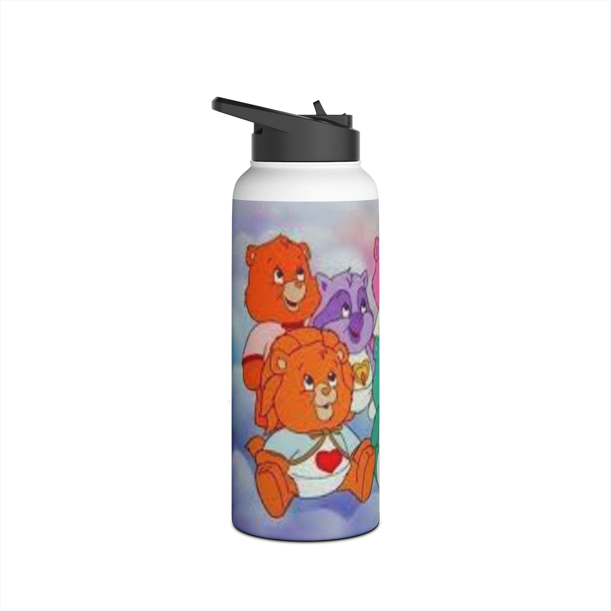 Care Bears Stainless Steel Water Bottle, Cute Kids Drinkware, Cartoon Theme, Eco-Friendly Hydration, Birthday Gift