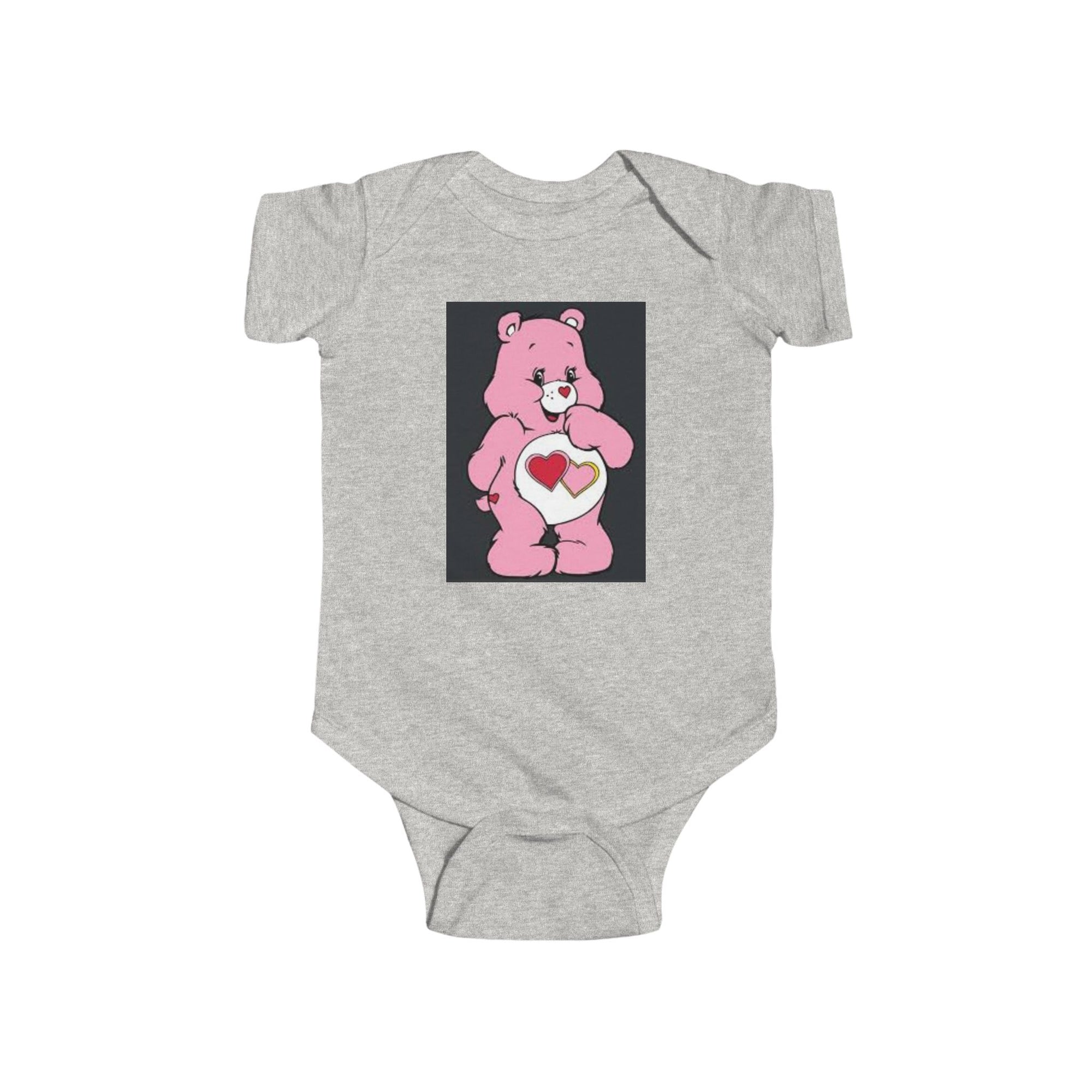 Care Bear Love Infant Bodysuit, Cute Baby Outfit, Heart Design Baby Clothes, Ideal Gift for Newborns, Baby Shower Gift, Toddler Clothing