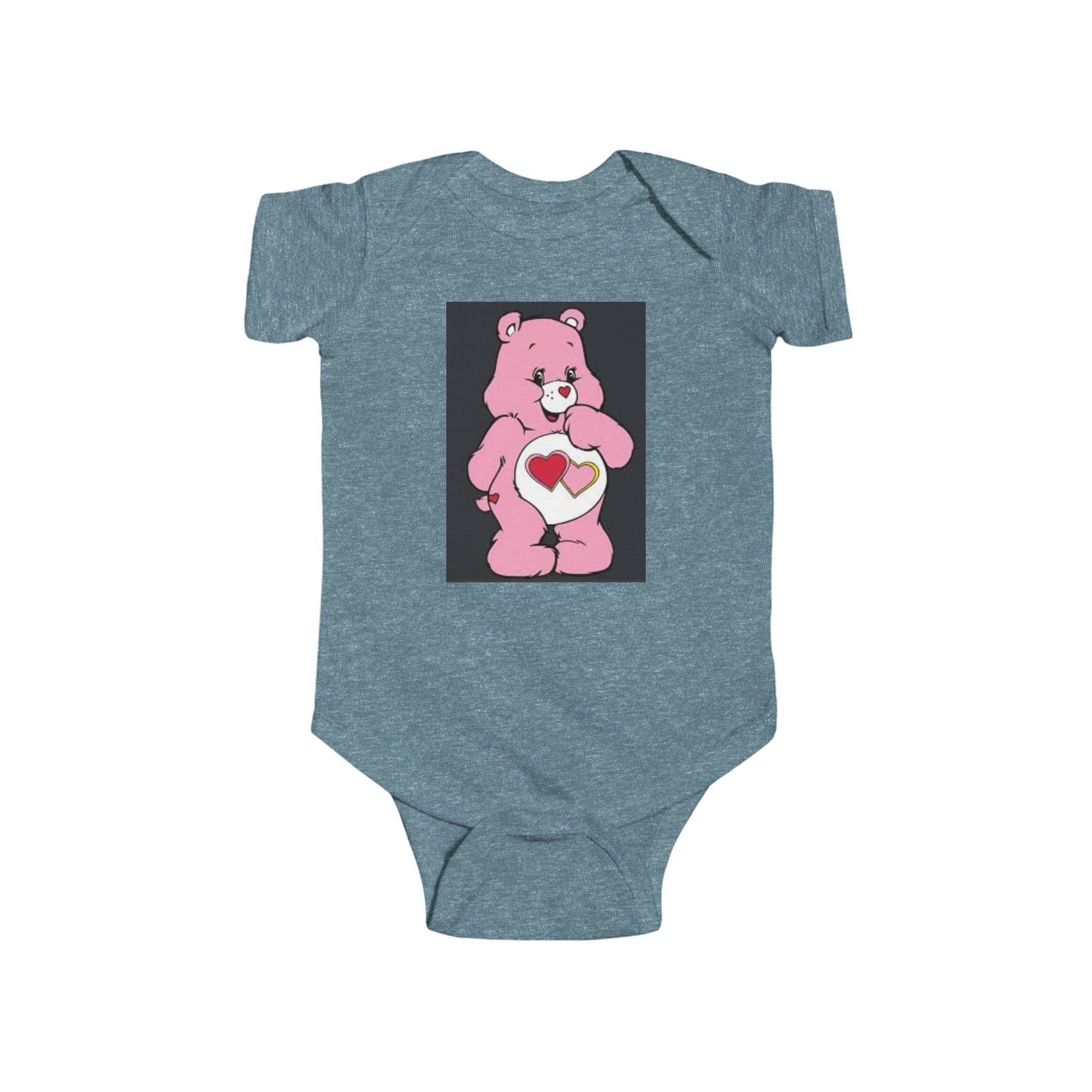 Care Bear Love Infant Bodysuit, Cute Baby Outfit, Heart Design Baby Clothes, Ideal Gift for Newborns, Baby Shower Gift, Toddler Clothing