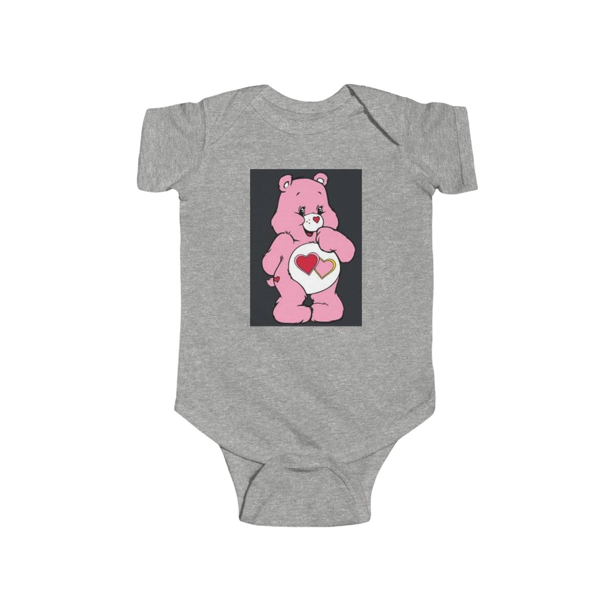 Care Bear Love Infant Bodysuit, Cute Baby Outfit, Heart Design Baby Clothes, Ideal Gift for Newborns, Baby Shower Gift, Toddler Clothing