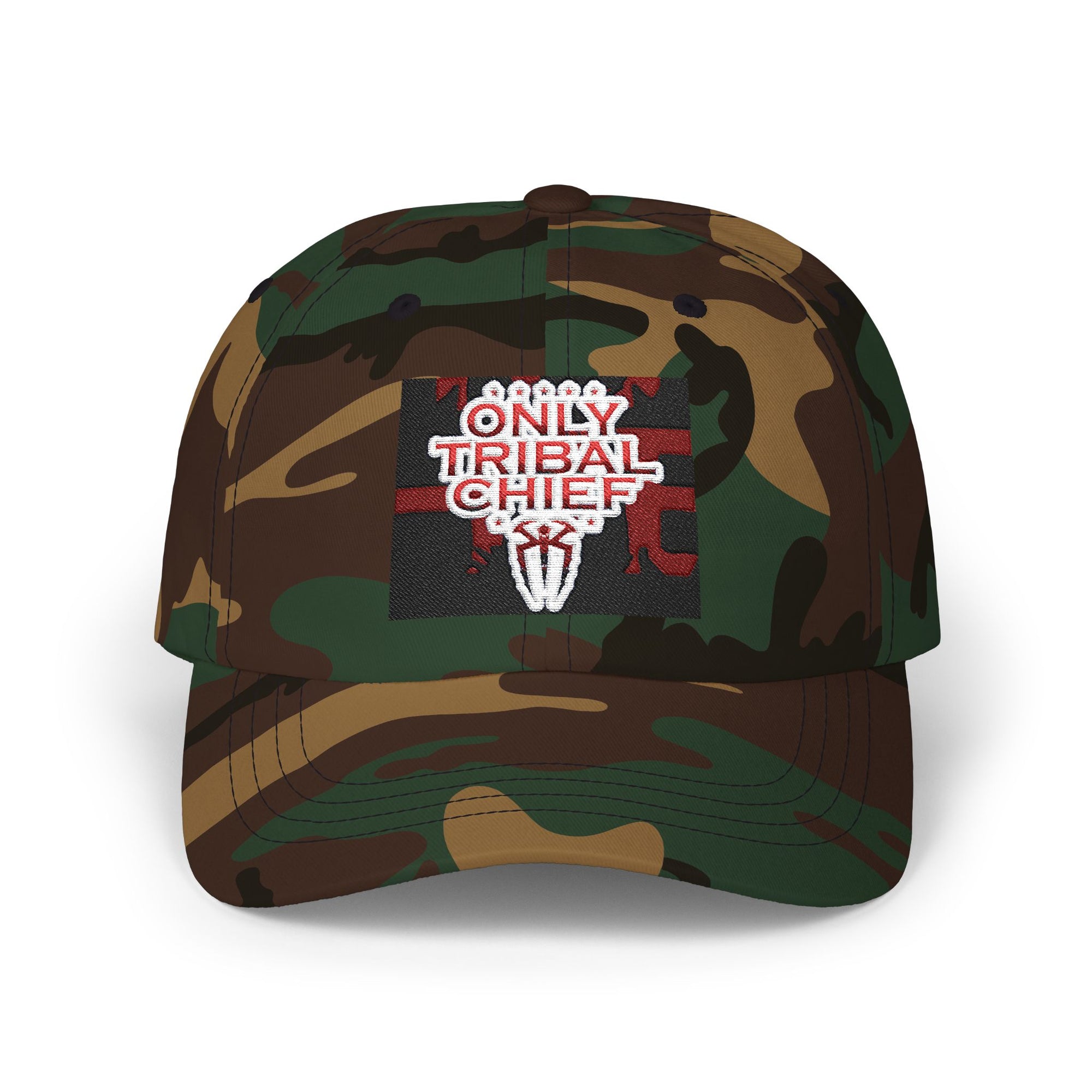 Classic Dad Cap - Only Tribal Chief Embroidered Hat, Casual Outdoor Apparel, Perfect Gift for Father's Day or Birthdays, Fashionable [...]