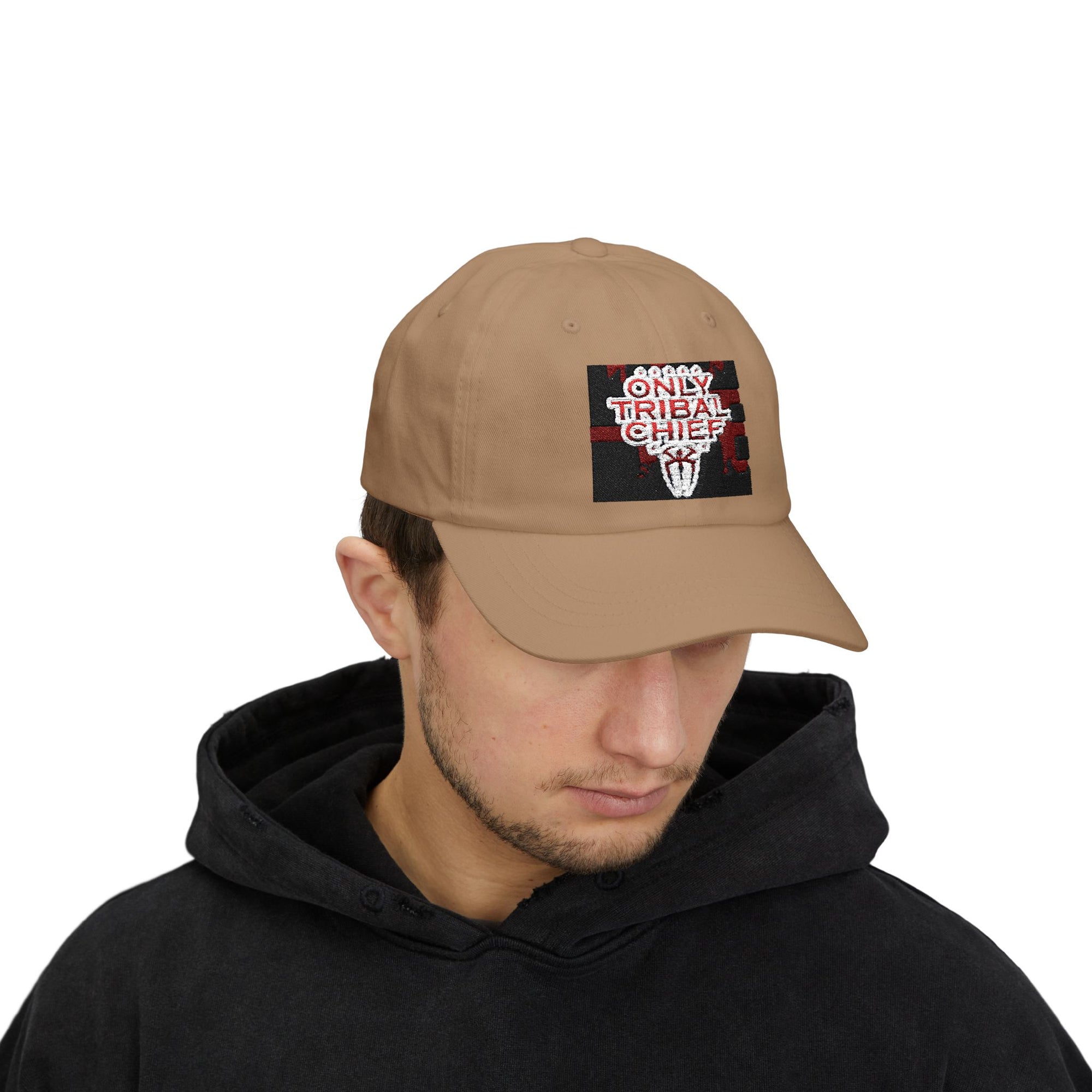 Classic Dad Cap - Only Tribal Chief Embroidered Hat, Casual Outdoor Apparel, Perfect Gift for Father's Day or Birthdays, Fashionable [...]