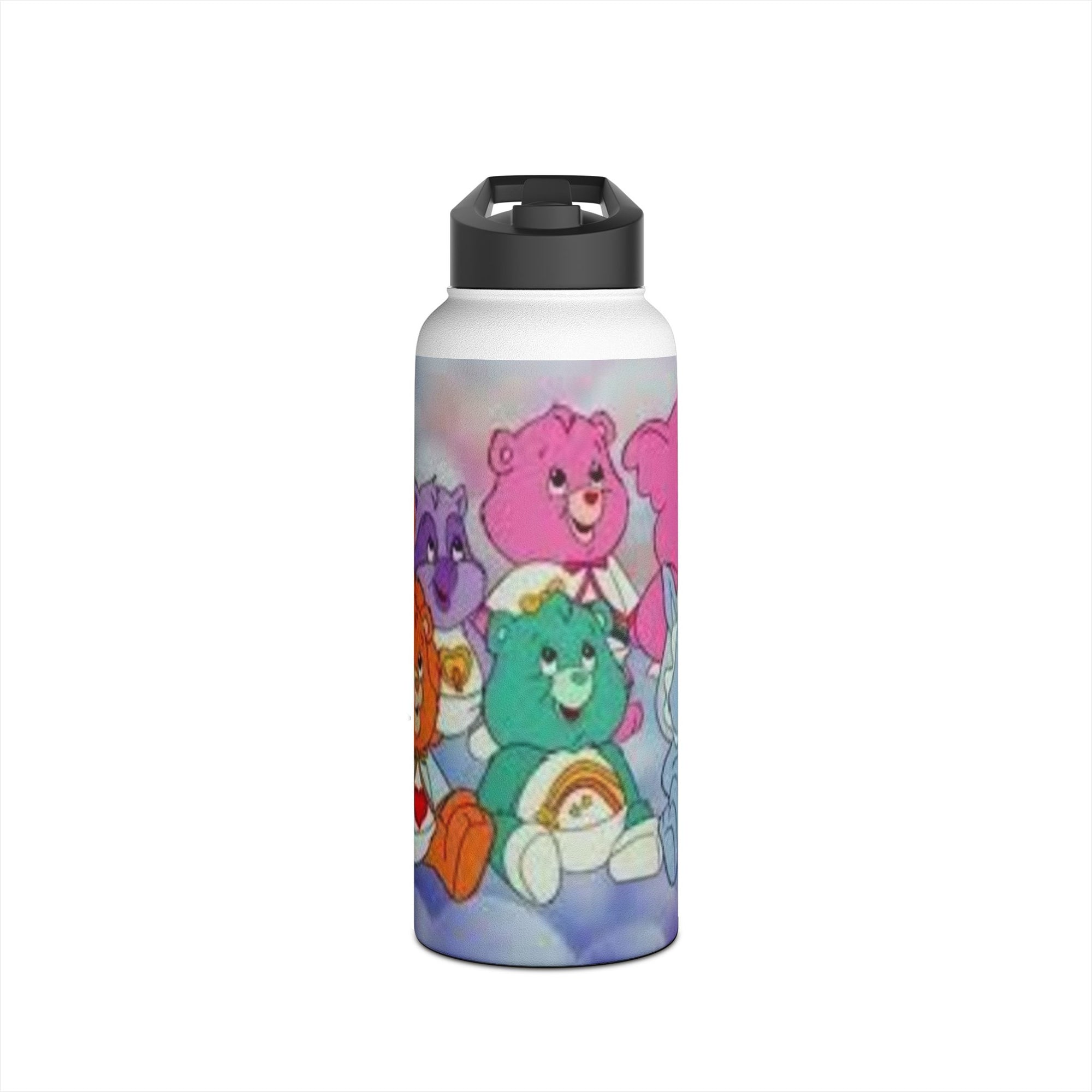 Care Bears Stainless Steel Water Bottle, Cute Kids Drinkware, Cartoon Theme, Eco-Friendly Hydration, Birthday Gift