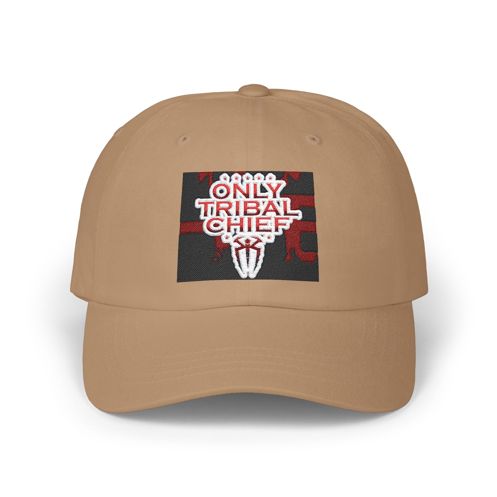 Classic Dad Cap - Only Tribal Chief Embroidered Hat, Casual Outdoor Apparel, Perfect Gift for Father's Day or Birthdays, Fashionable [...]