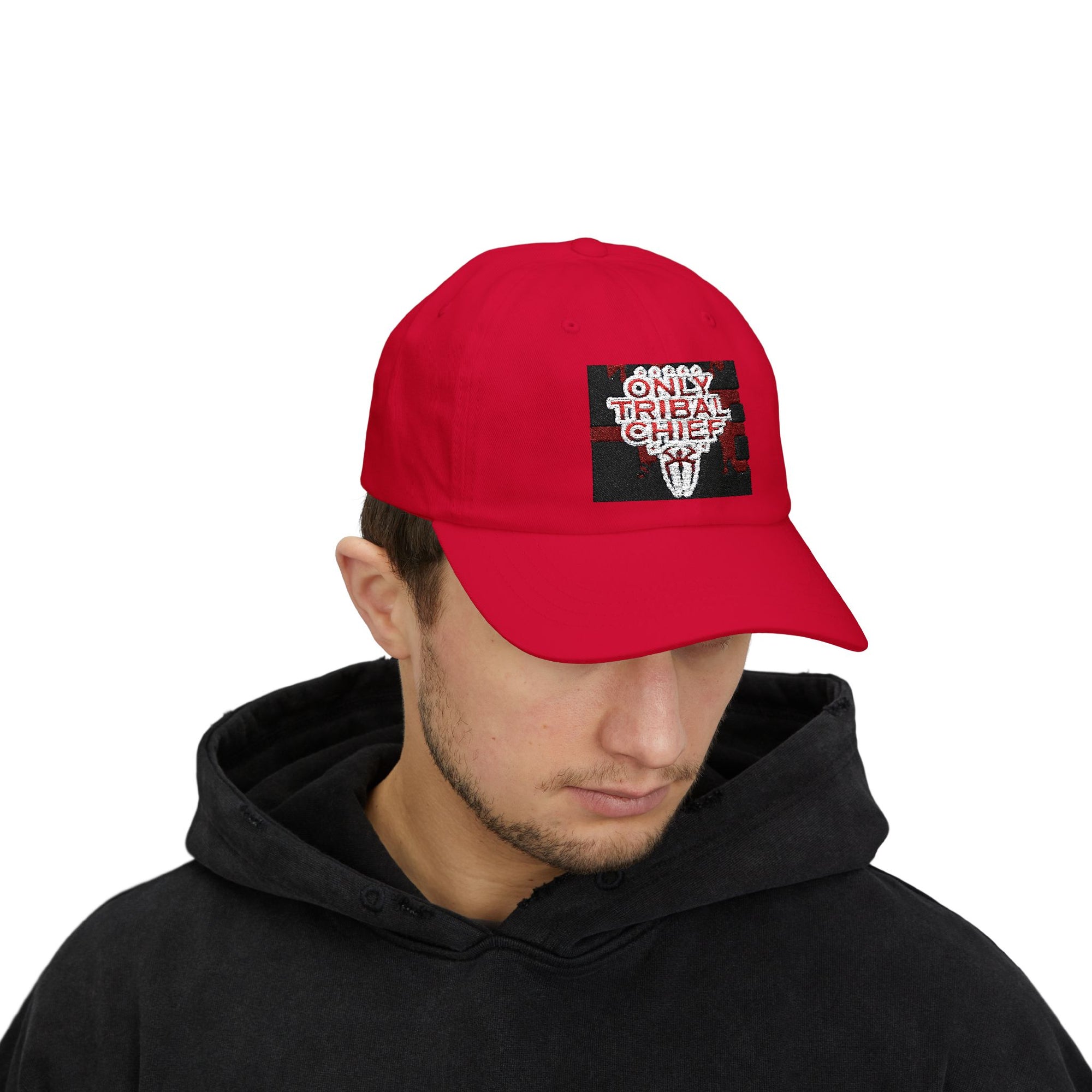 Classic Dad Cap - Only Tribal Chief Embroidered Hat, Casual Outdoor Apparel, Perfect Gift for Father's Day or Birthdays, Fashionable [...]