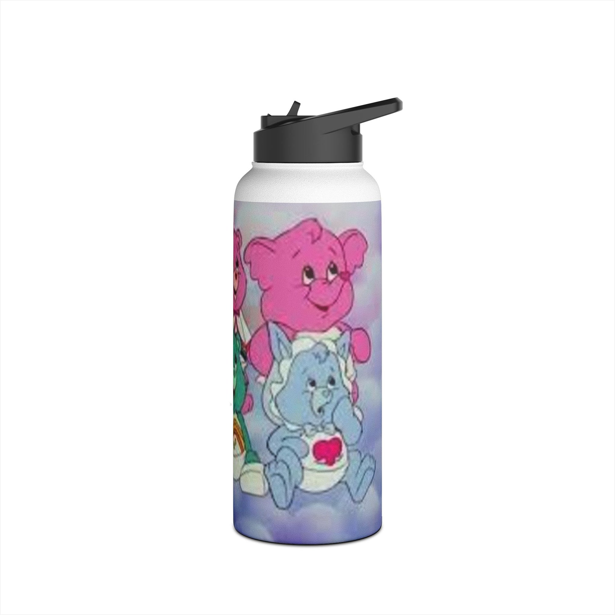Care Bears Stainless Steel Water Bottle, Cute Kids Drinkware, Cartoon Theme, Eco-Friendly Hydration, Birthday Gift