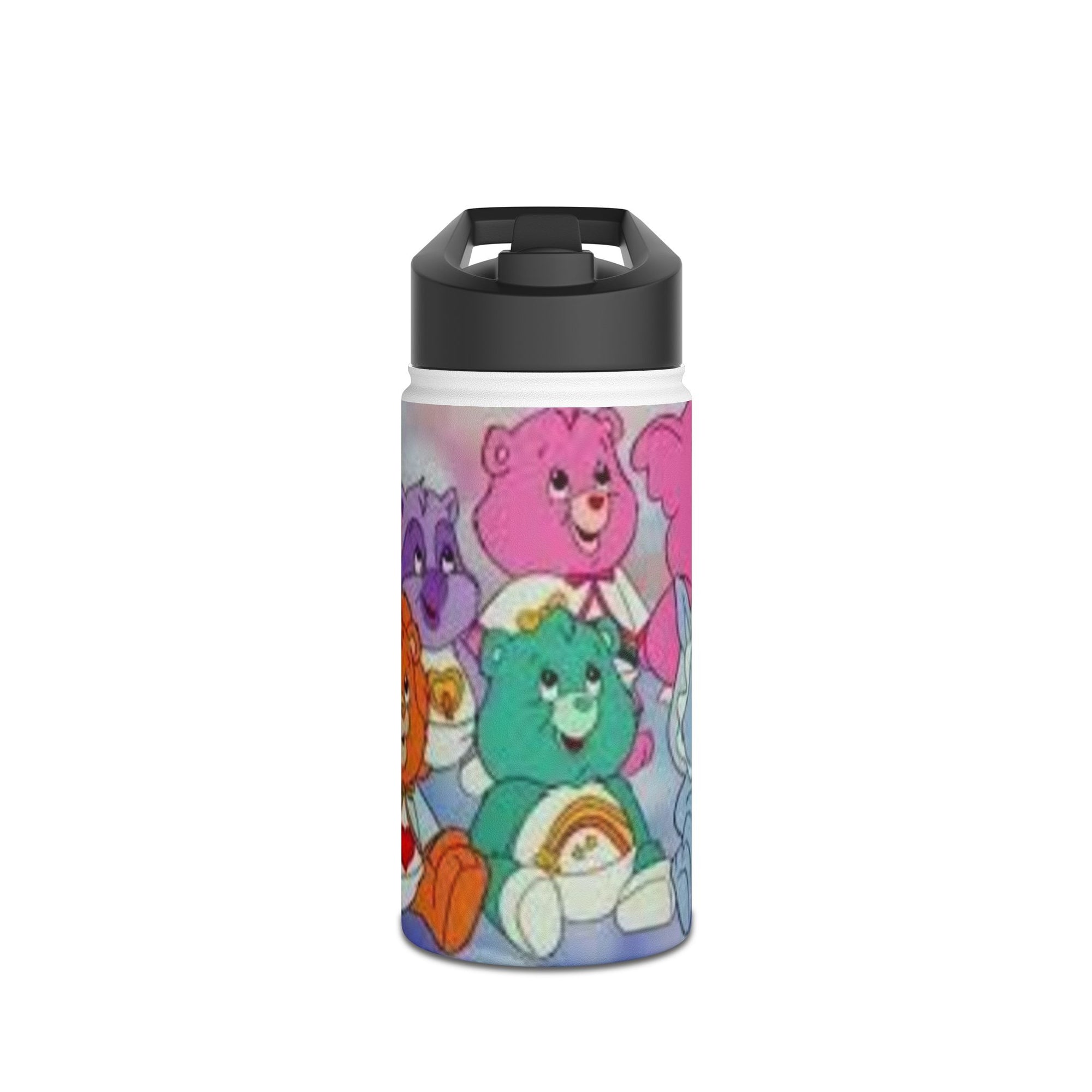 Care Bears Stainless Steel Water Bottle, Cute Kids Drinkware, Cartoon Theme, Eco-Friendly Hydration, Birthday Gift