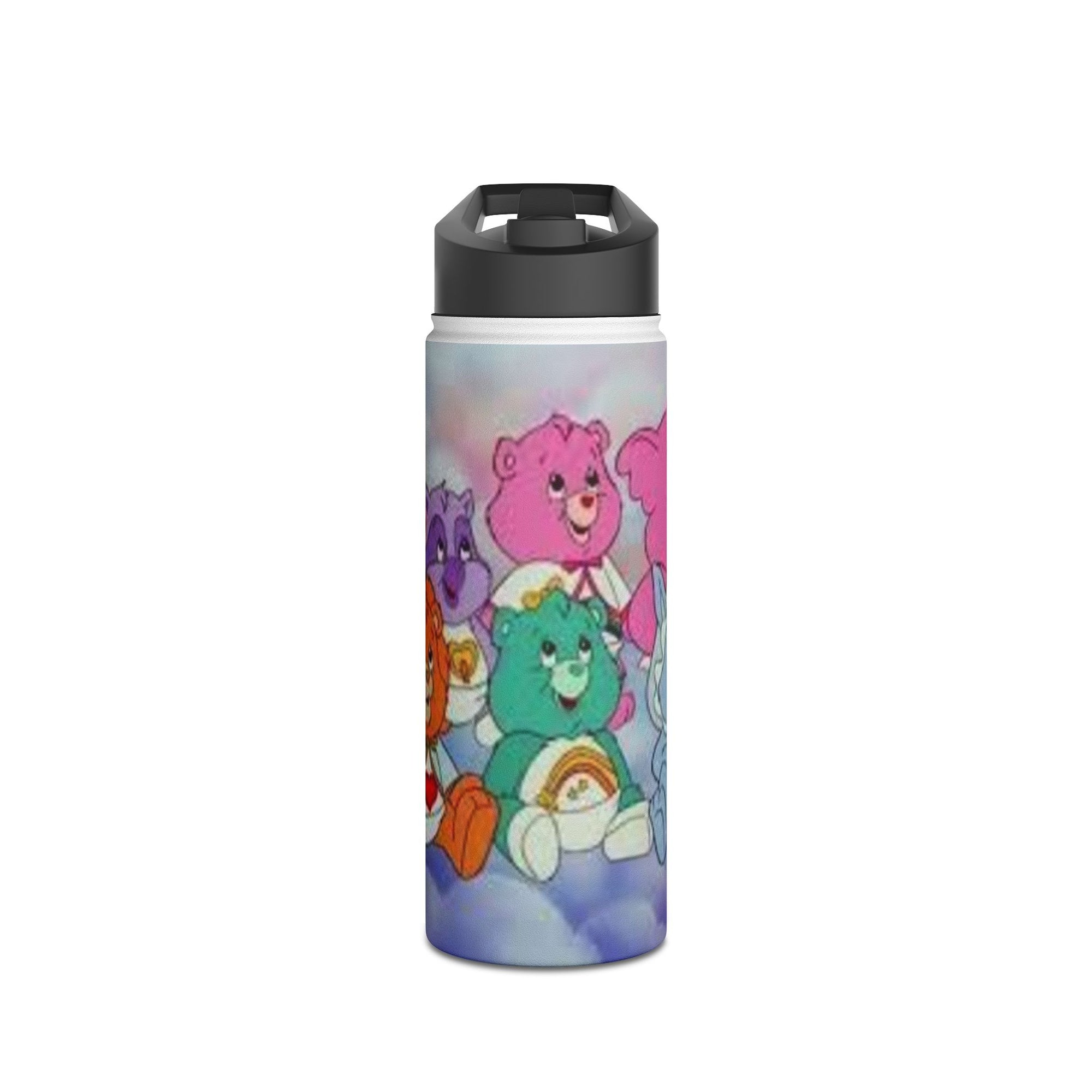 Care Bears Stainless Steel Water Bottle, Cute Kids Drinkware, Cartoon Theme, Eco-Friendly Hydration, Birthday Gift