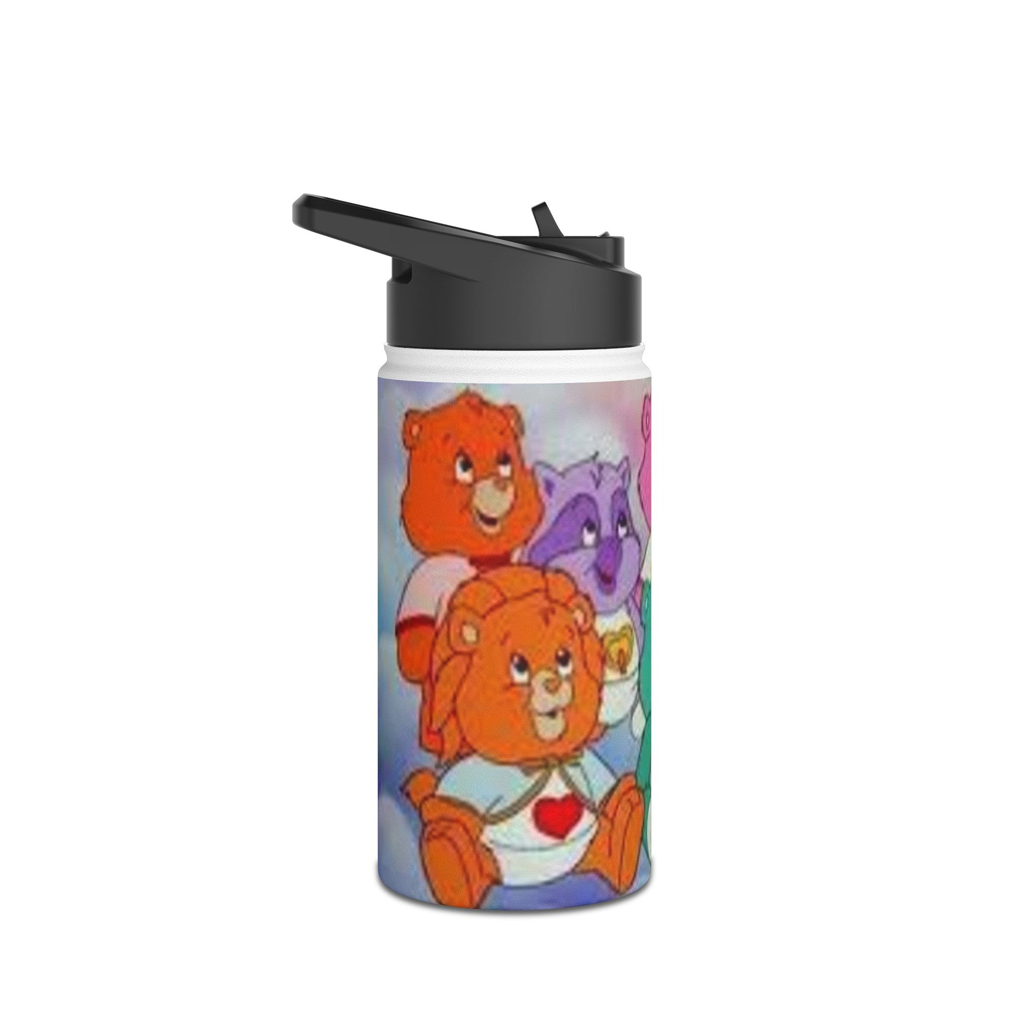 Care Bears Stainless Steel Water Bottle, Cute Kids Drinkware, Cartoon Theme, Eco-Friendly Hydration, Birthday Gift