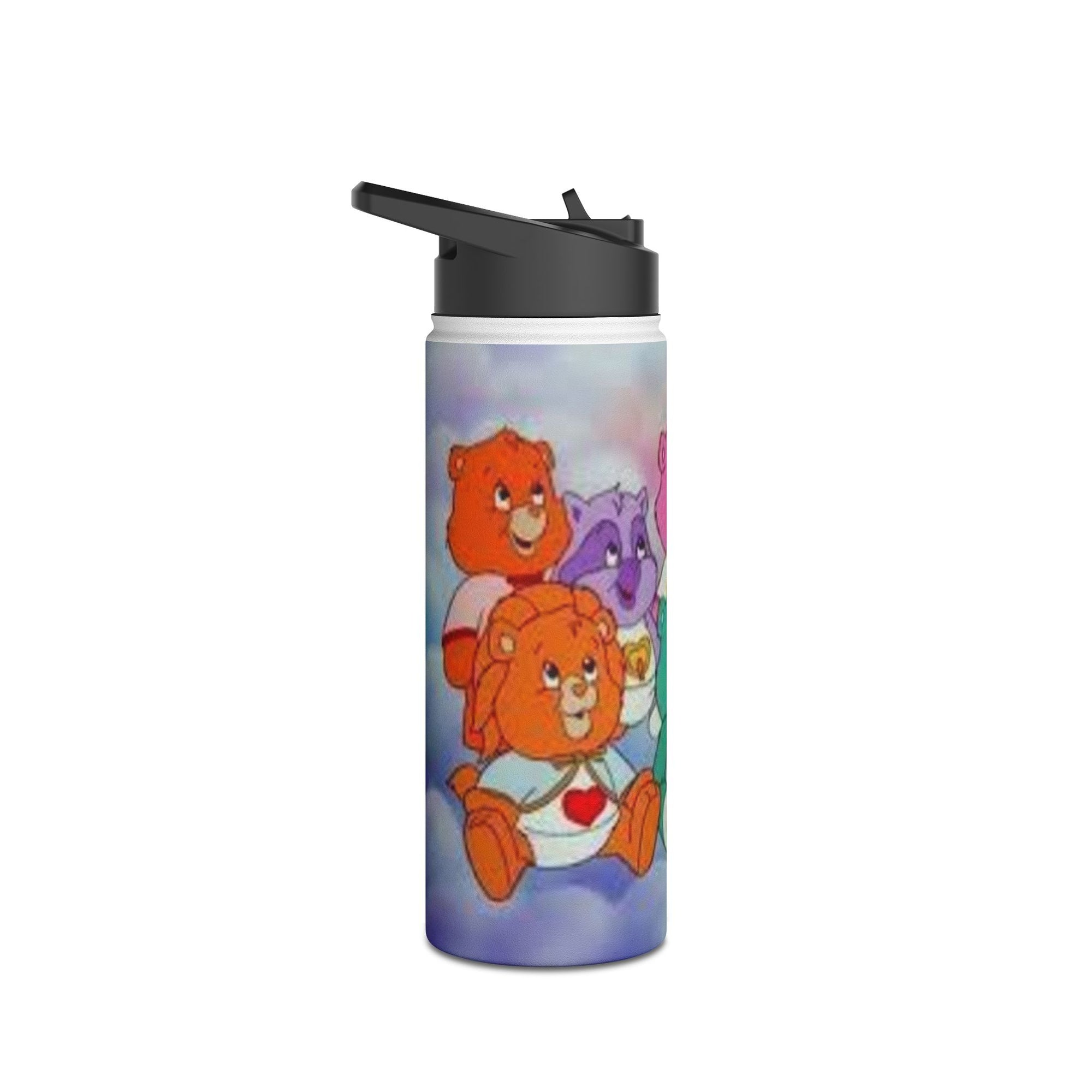 Care Bears Stainless Steel Water Bottle, Cute Kids Drinkware, Cartoon Theme, Eco-Friendly Hydration, Birthday Gift