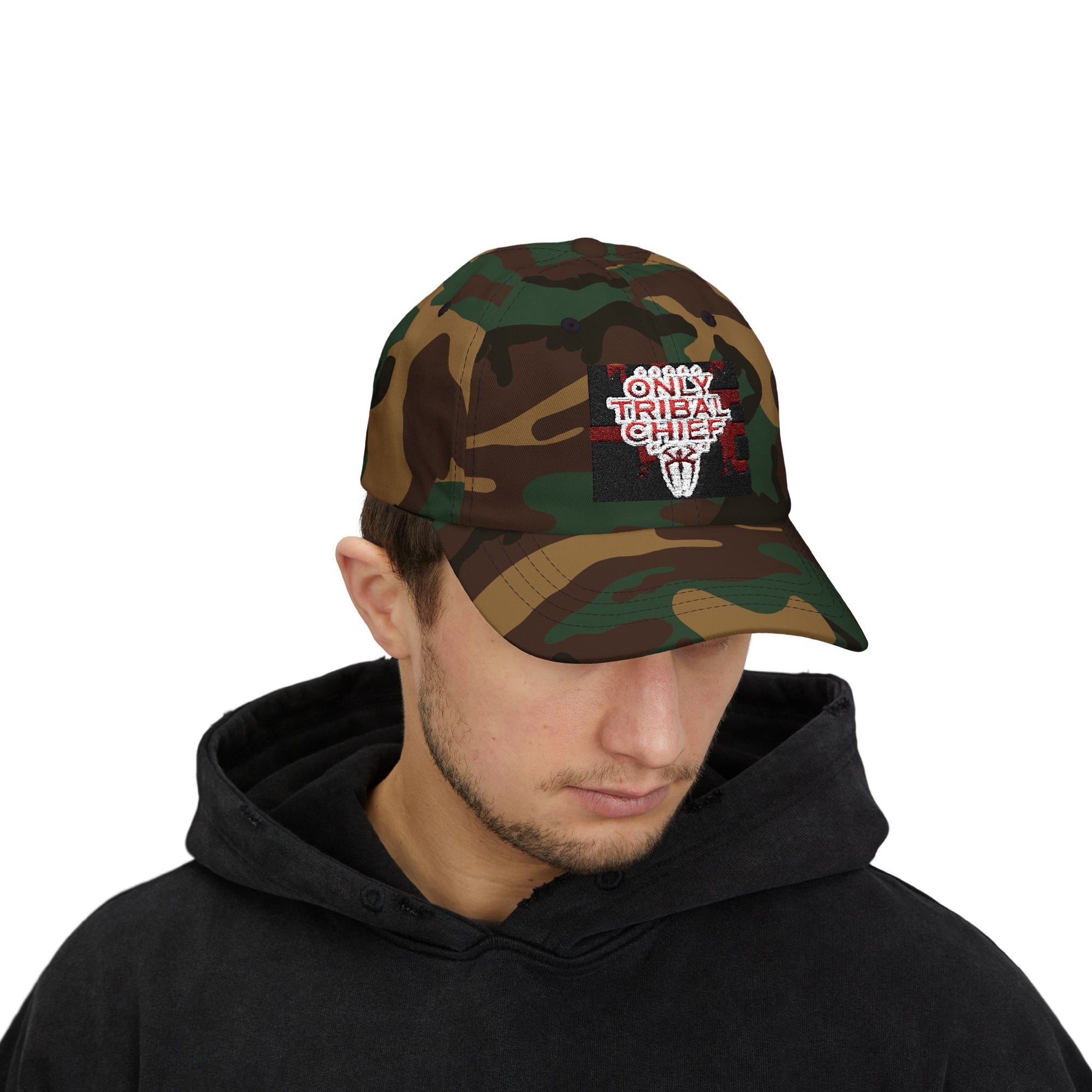 Classic Dad Cap - Only Tribal Chief Embroidered Hat, Casual Outdoor Apparel, Perfect Gift for Father's Day or Birthdays, Fashionable [...]