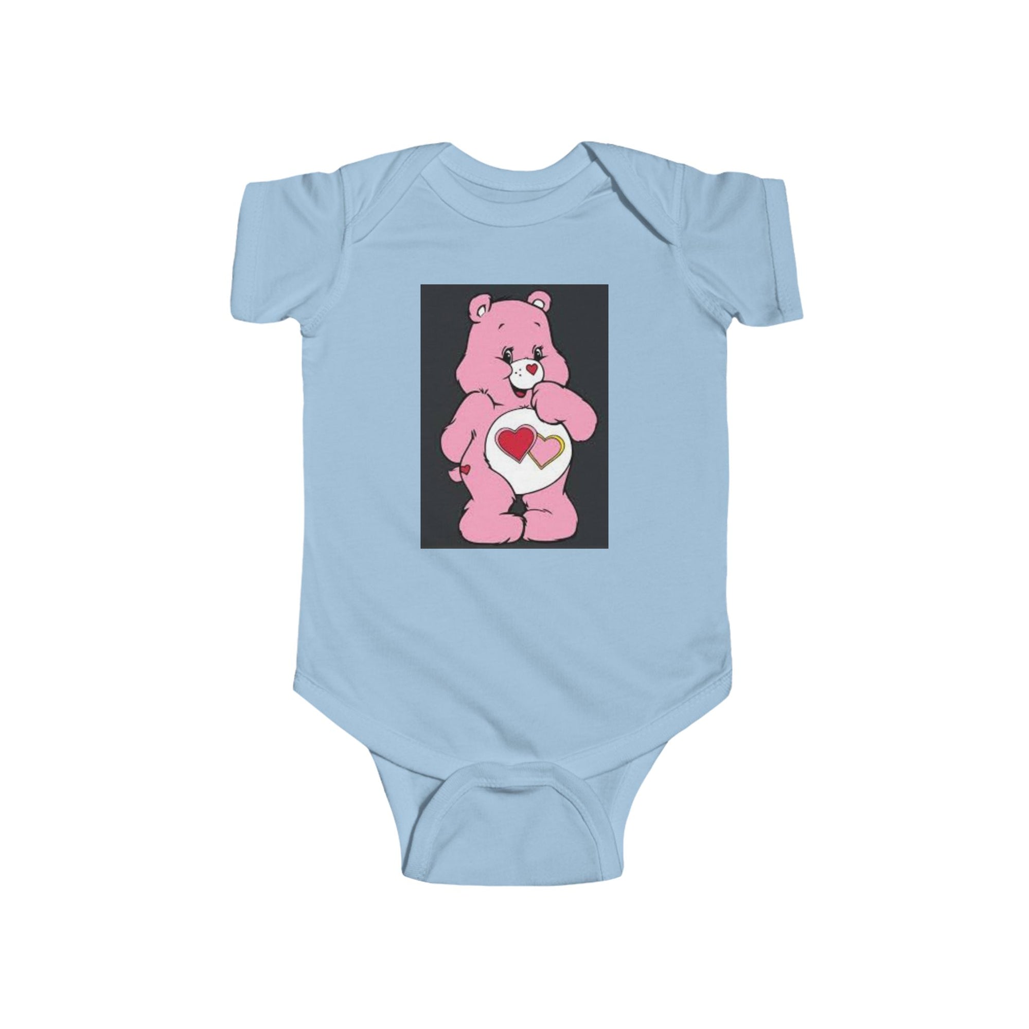 Care Bear Love Infant Bodysuit, Cute Baby Outfit, Heart Design Baby Clothes, Ideal Gift for Newborns, Baby Shower Gift, Toddler Clothing