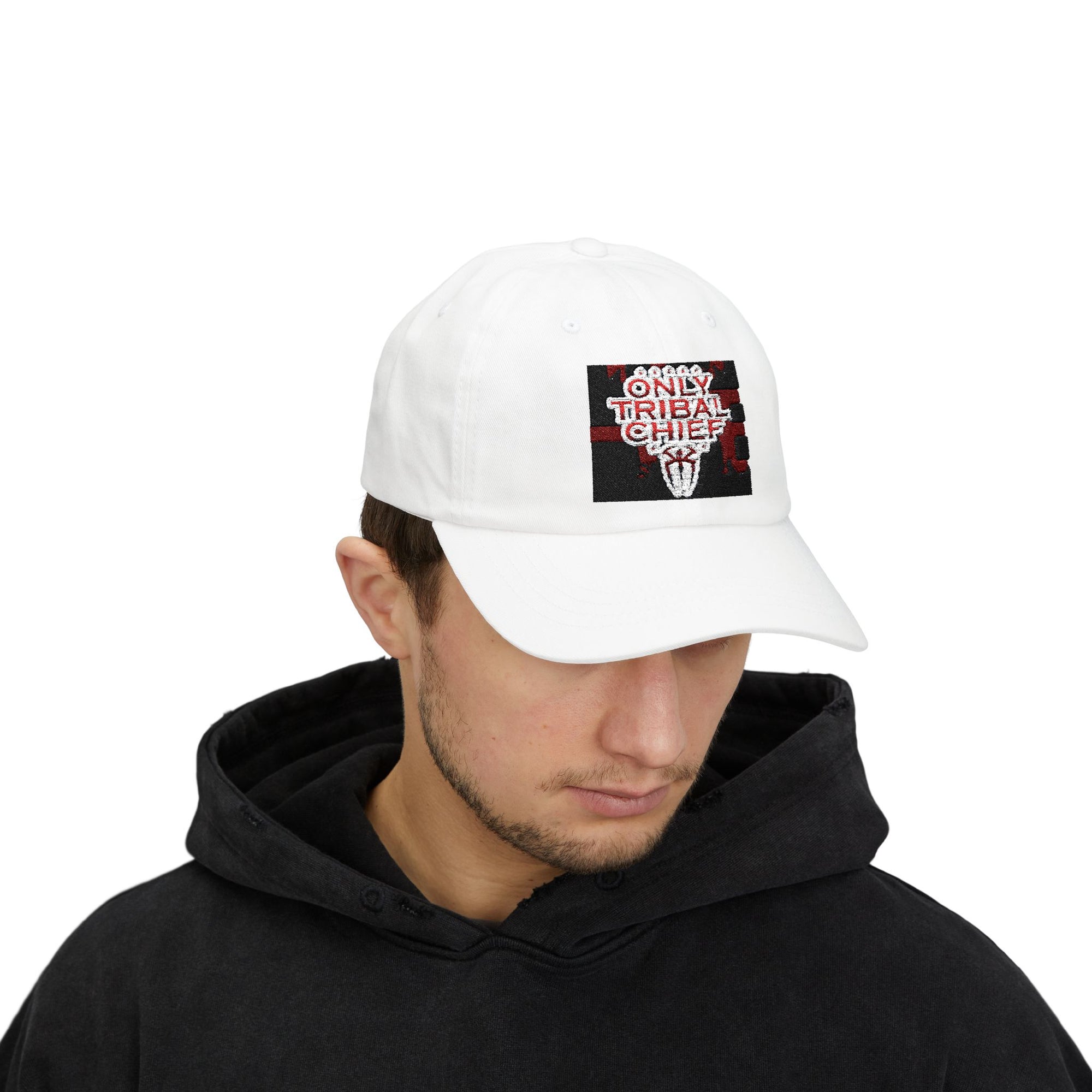 Classic Dad Cap - Only Tribal Chief Embroidered Hat, Casual Outdoor Apparel, Perfect Gift for Father's Day or Birthdays, Fashionable [...]
