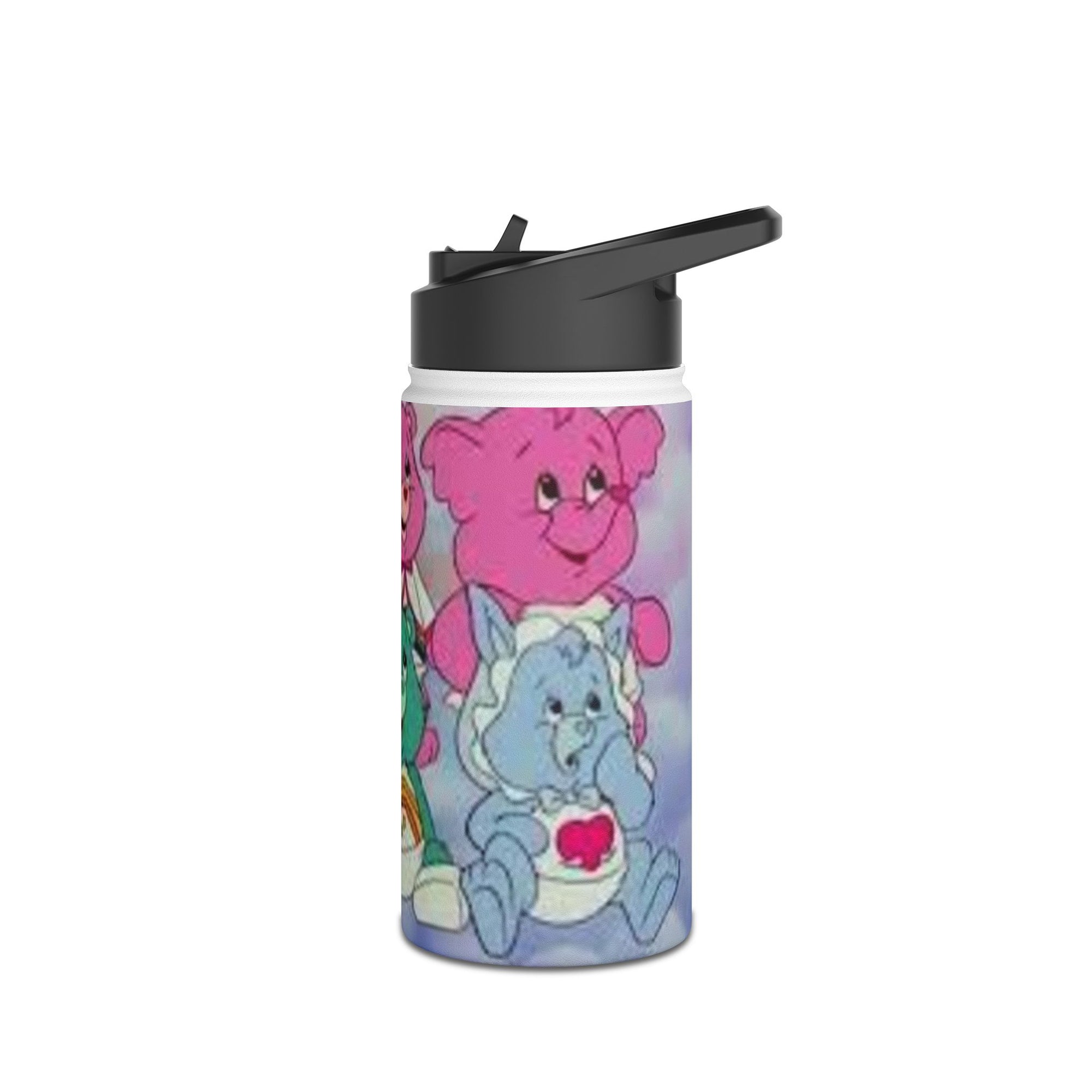 Care Bears Stainless Steel Water Bottle, Cute Kids Drinkware, Cartoon Theme, Eco-Friendly Hydration, Birthday Gift
